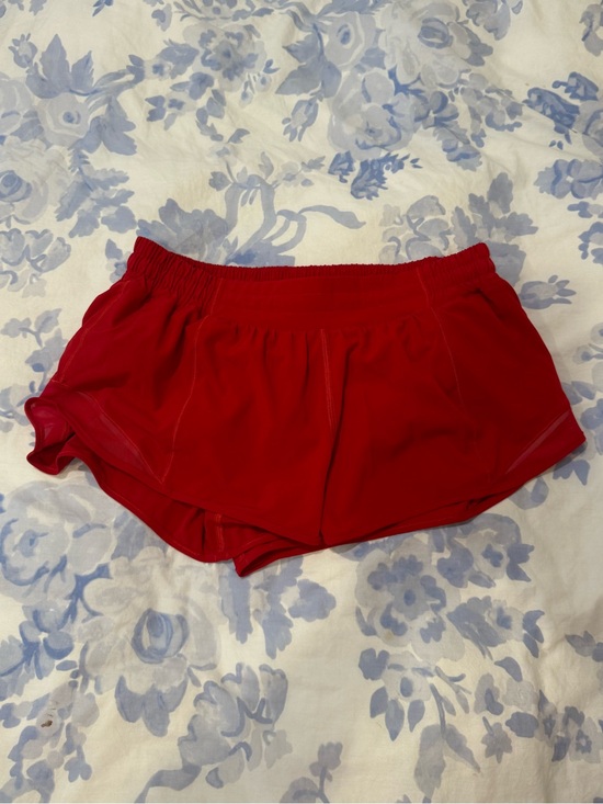Pants - Lululemon Hotty Hot Low-Rise Shorts 2.5” | Dark Red | Size 12